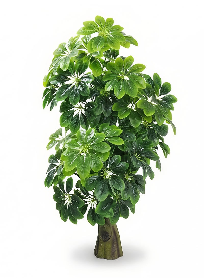 Sharpdo 110cm Artificial Plant, Artificial Flower, Fresh And Natural Artificial Greenery, Large Leaves, Suitable For Indoor And Outdoor Decoration. - Image 2